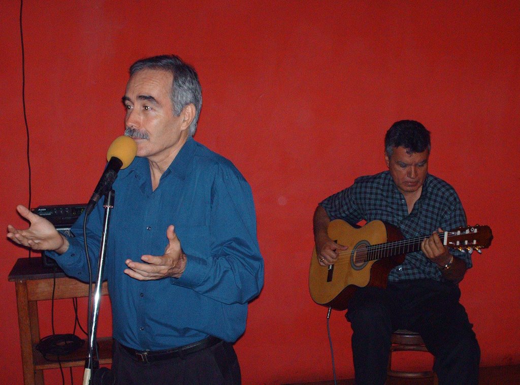 Cesar Peñaloza y Efrén Galviz by Fernando Mota Largo