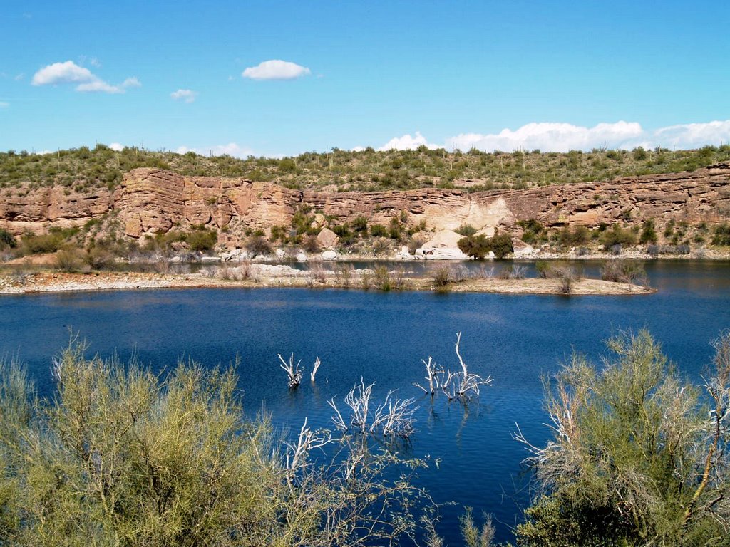 Lake Pleasant N/W side Arizona by Gerry Church