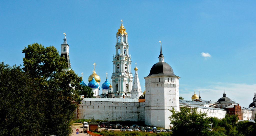 The Trinity Lavra of St. Sergius by aberiault