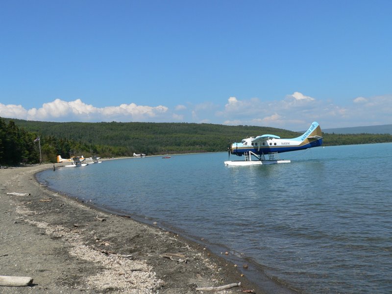 Tourists on its way (Katmai National Park, AK) by Tap Tap Photo