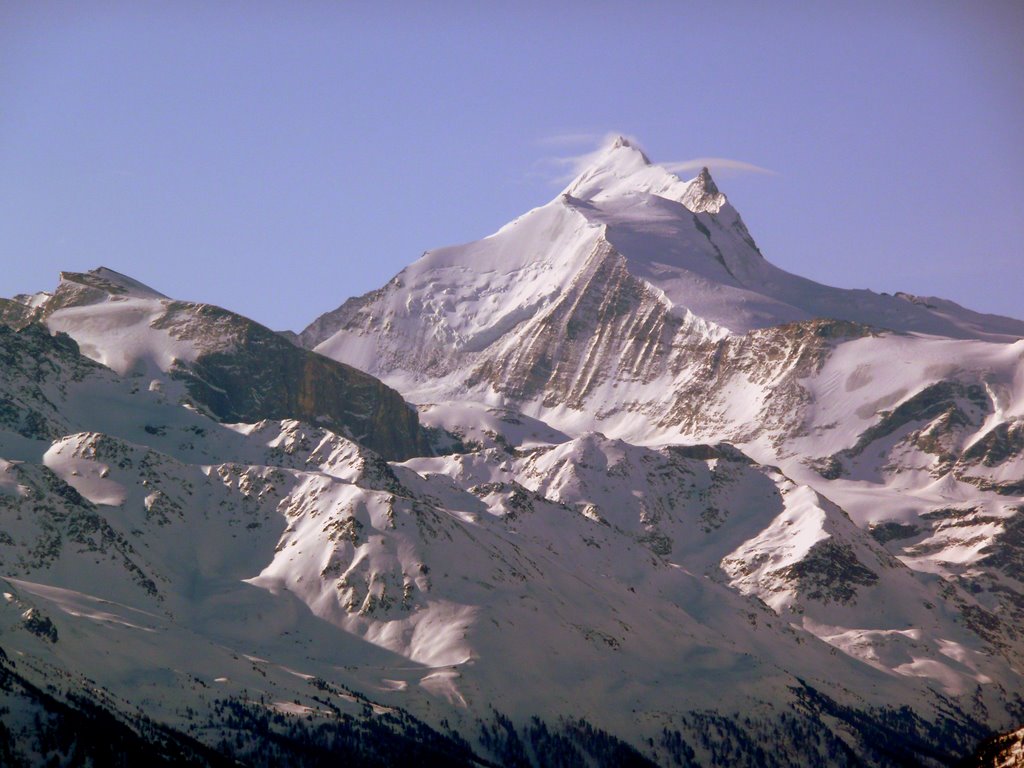 Am Weisshorn meldet sich das nächste Tiefdruckgebiet an. by Burgener  Norbert