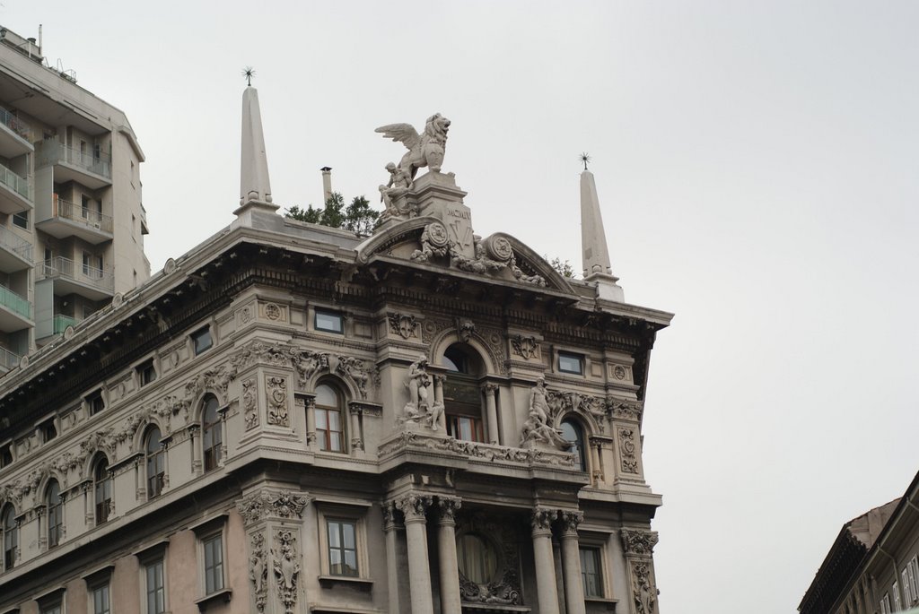 Trieste Piazza Oberdan by edprevett