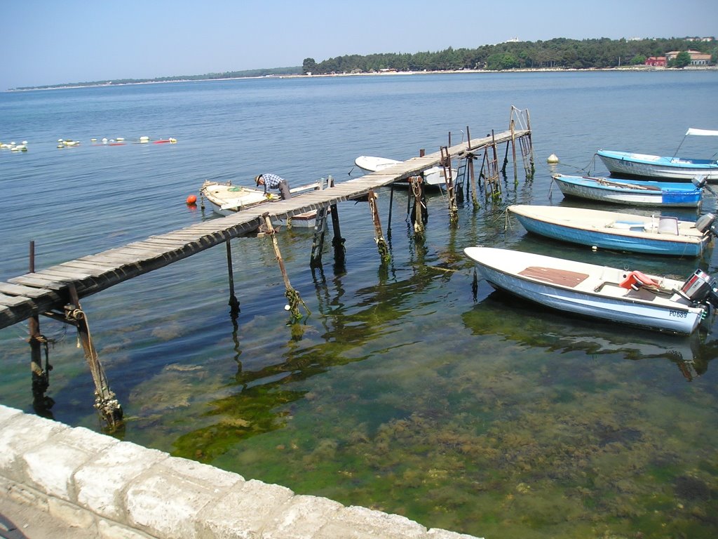 Poreč - pomol by gorazd kosmač