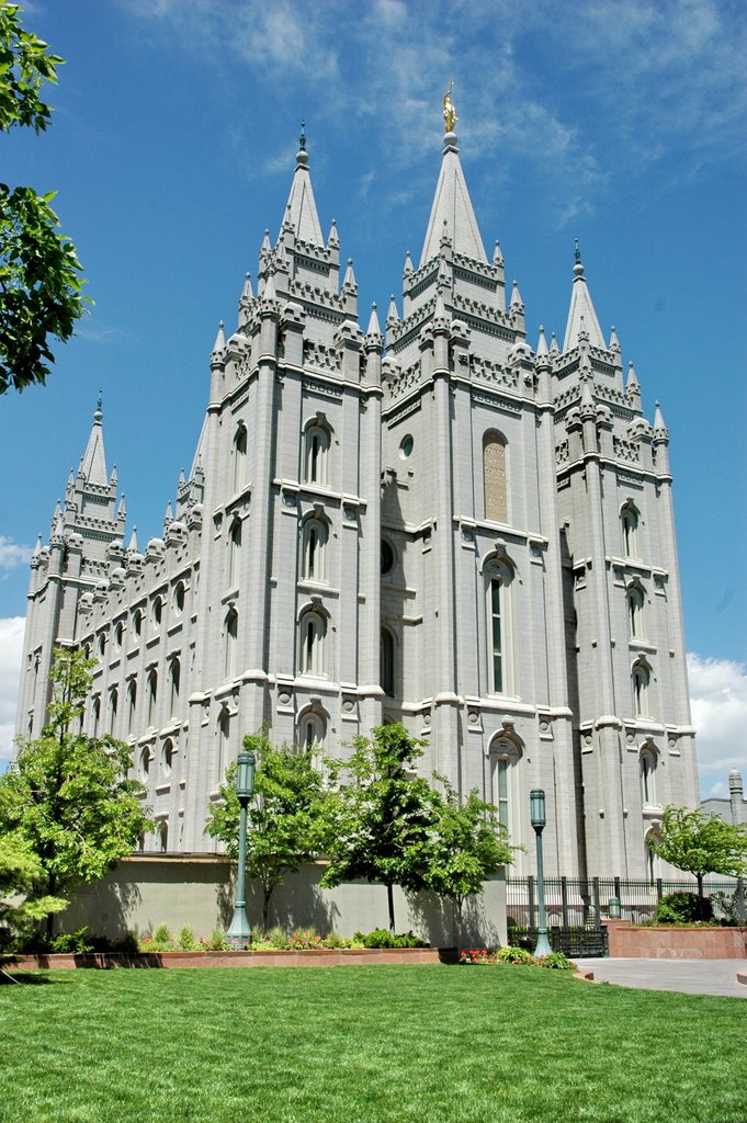 Salt Lake City Mormon Temple 盐湖城 摩门教圣坛 by wendayys