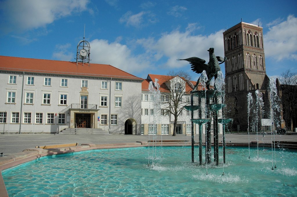 Marktplatz mit Blick auf St. Nikolai by Frise71