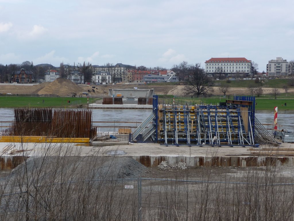 Dresden, Waldschlößchenbrücke am 29.03.2009 by von-Biedenfeld