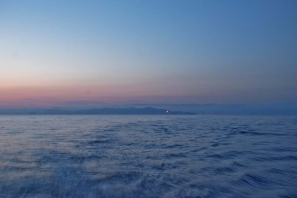 Couché de soleil vue du Port-Cros by François FAISANS