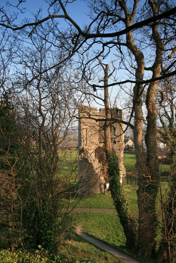 Crickhowell Castle Powys by fillup