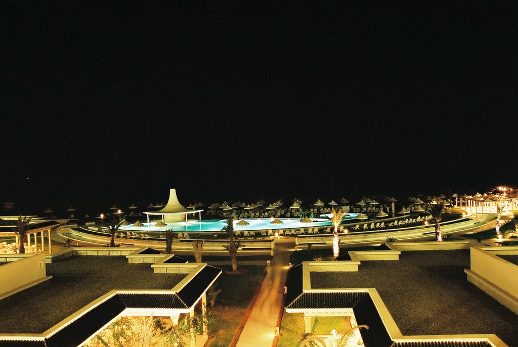 Hammamet-hotel averroes by night by Fernando Leitão da C…