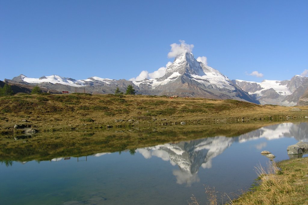 Blick zum Matterhorn by F.H.