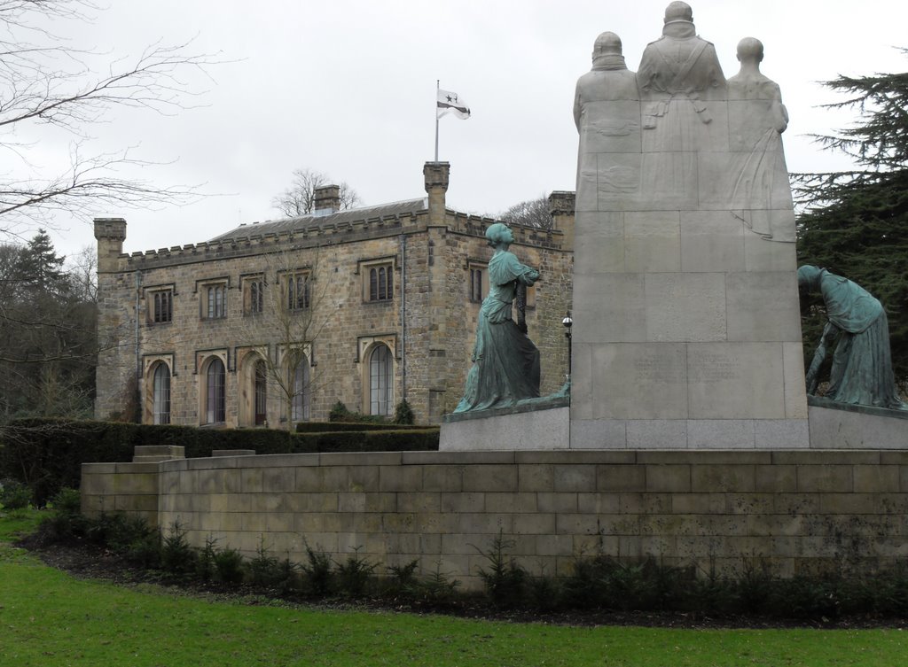 War Memorial facing Towneley Hall by SWJuk