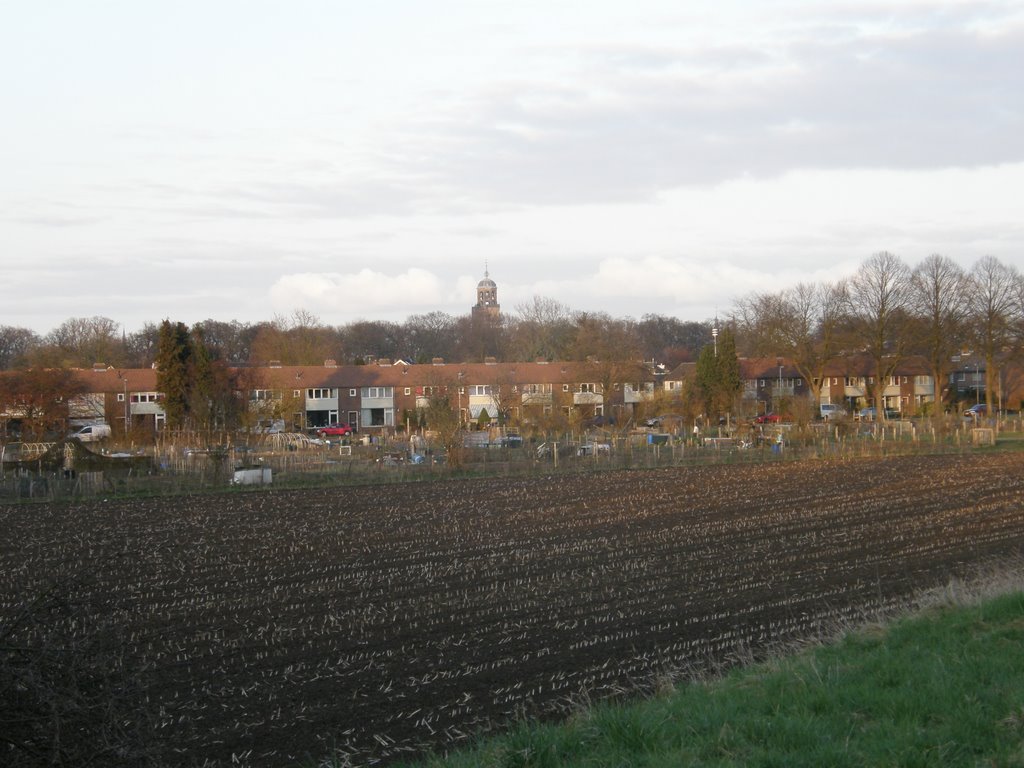 De Hoven Met op de achter grond De Lebuinus Toren by Cees 2