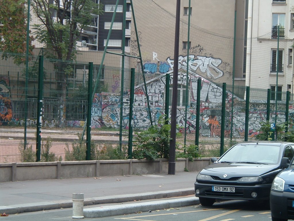 Parisian Graffiti by John Paquette