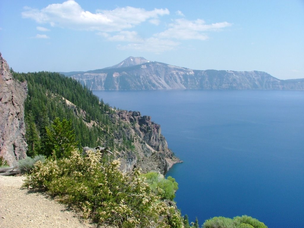 Crater Lake Erster Eindruck by Klaus Brink