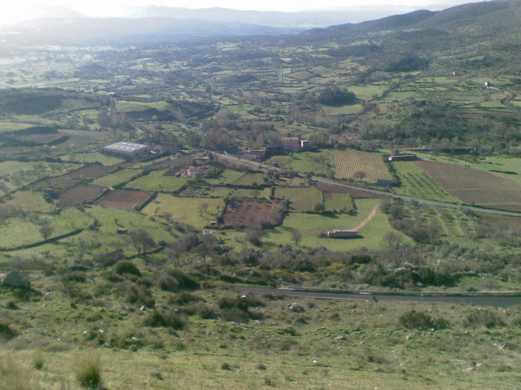 Veduta del Goceano da Burgos - Allevamenti - Agro di Bottidda by Diego Paparella