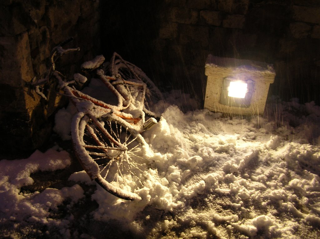 A snow bike by Francesco Alfonzi