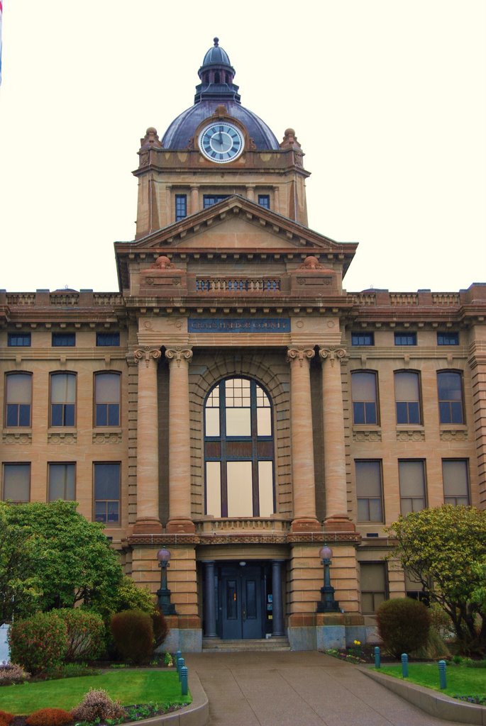 Grays Harbor County Courthouse, Montesano, Washington by Jim Nieland