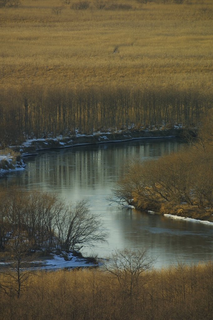 Kushiro river by tdk