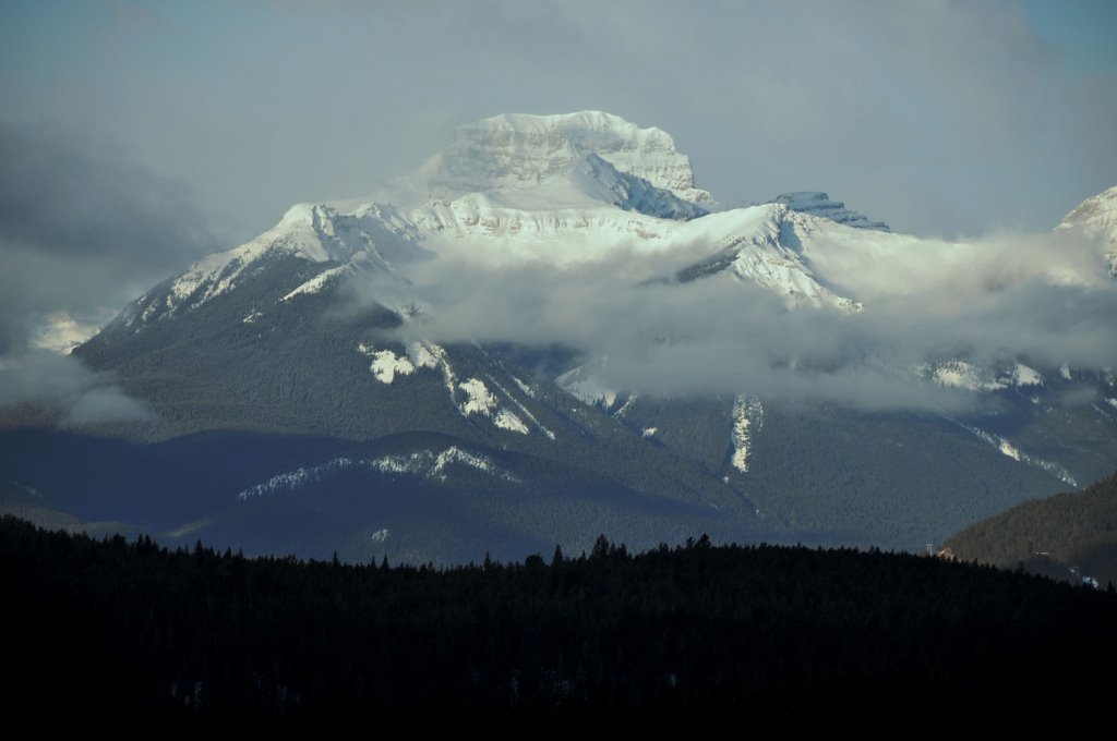 Mount Bourgeau from near Johnson lk by Geo_Keith