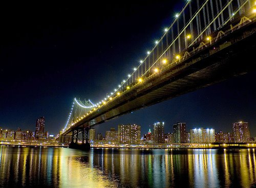 Manhattan Bridge, from Brooklyn by Vlad Mercado