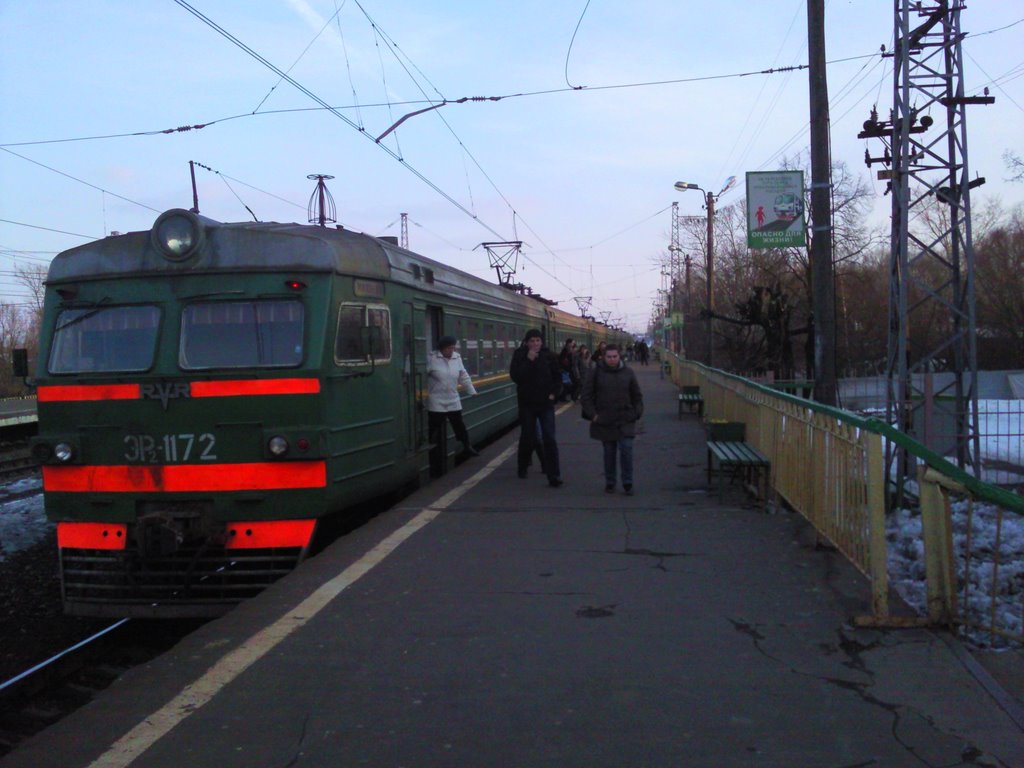 Train from Moscow to Uzunovo by SaPSan