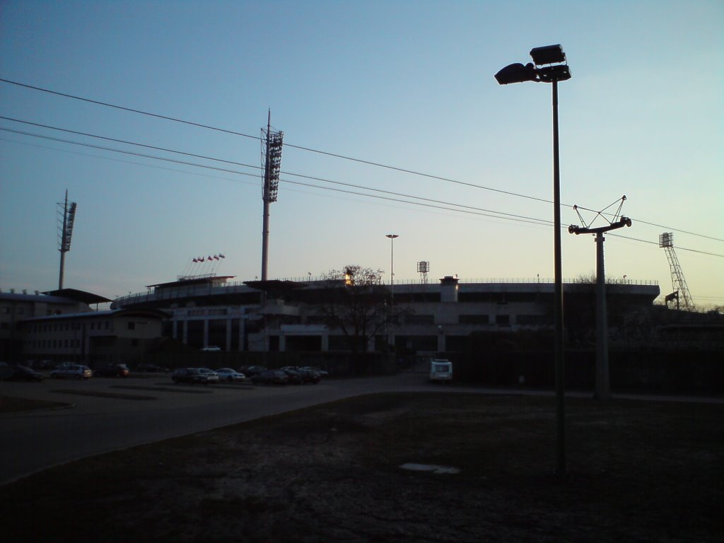 Stadion Śląski w Chorzowie widok od tyłu by gos3008