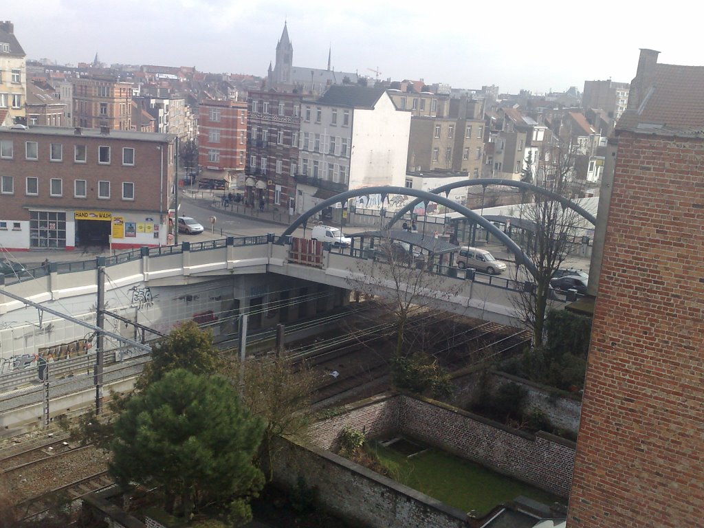 Vue sur IXELLES,à partir du 4ème étage, 88, avenue de la Couronne by pawciobxl