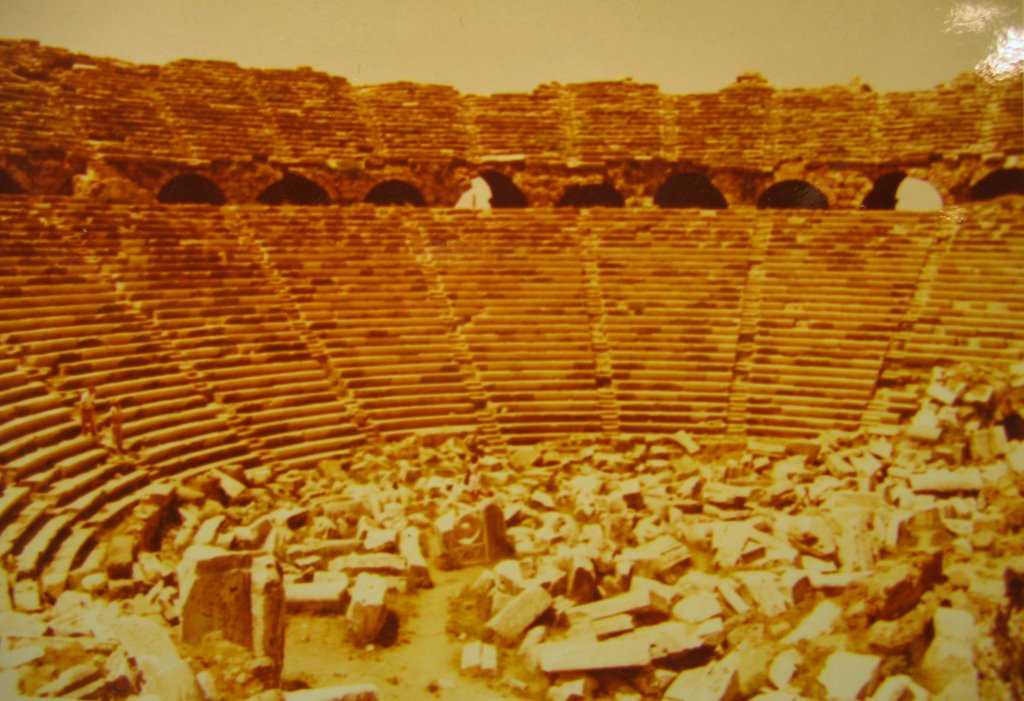 Roman amphitheatre in the early seventieth by 600m