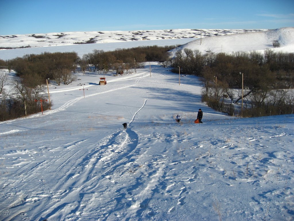 Crazy carpet in White Track ski area by maxime chevalier