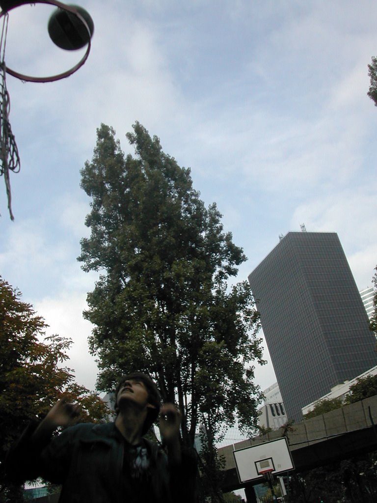 La Defense, terrain de basket by dunkerz