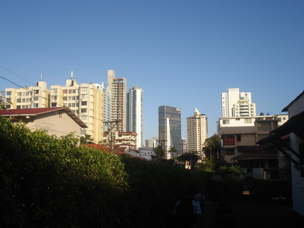 Panama Downtown view from Calidonia by Pablo Palazzi