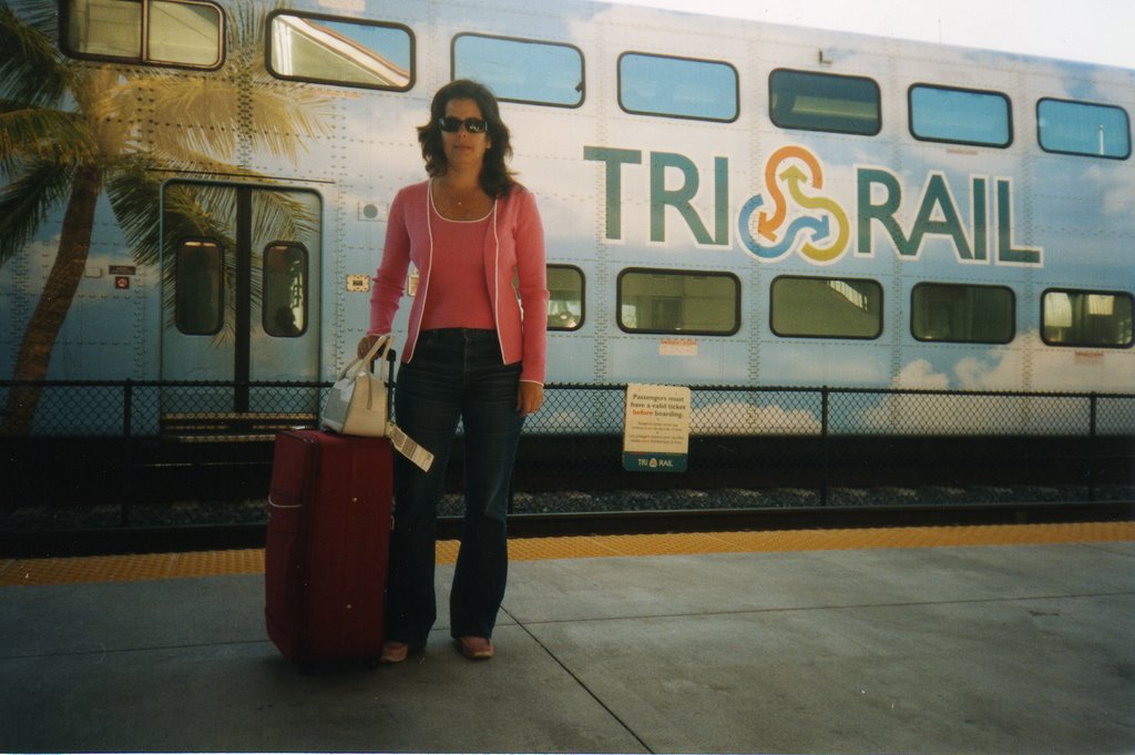 Estación del Tri-Rail en Lake Worth by turistaccidental