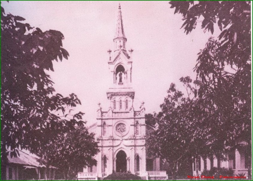 Chợ Quán: Nhà thờ - Église – Church by Excocet