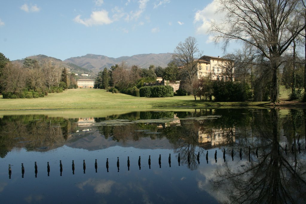 Villa Reale di Marlia e la residenza del Vescovo by Matteo Benevelli