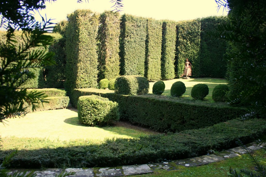 Teatro di Verdura nel parco della Villa Reale di Marlia by Matteo Benevelli