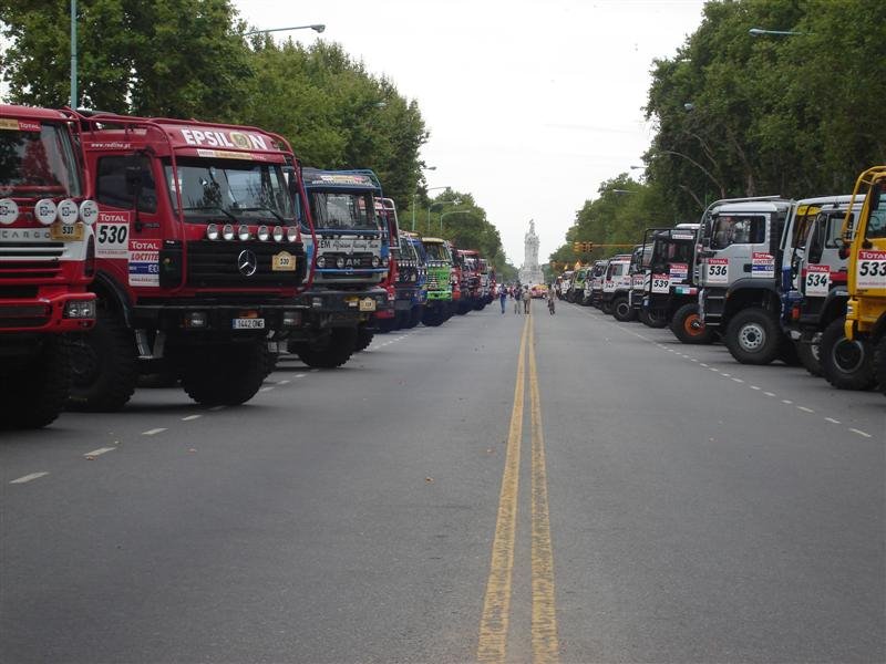 Parque cerrado del Dakar 2009 en Bs. As. by Jerónimo Aliaga