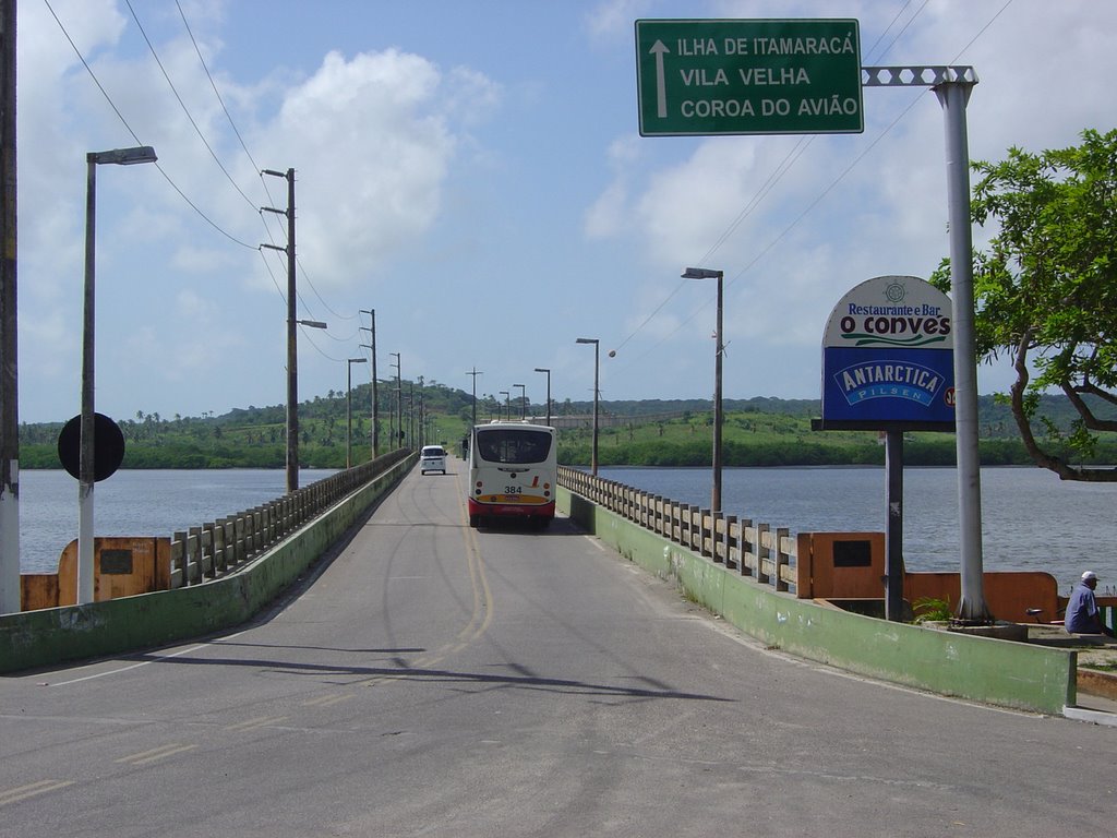 Acesso a Ilha de Itamaracá by Eudes Pereira