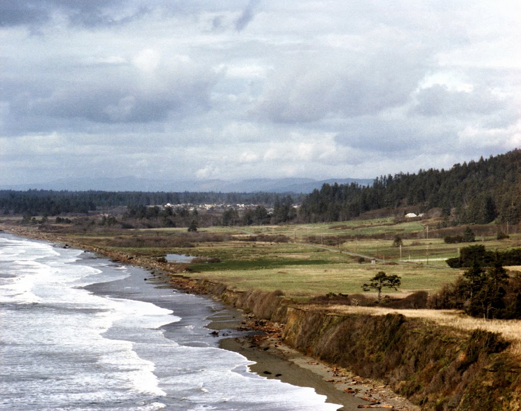 Stormy Day, Cresent Beach From Overlook, Del Norte County, California by PGar