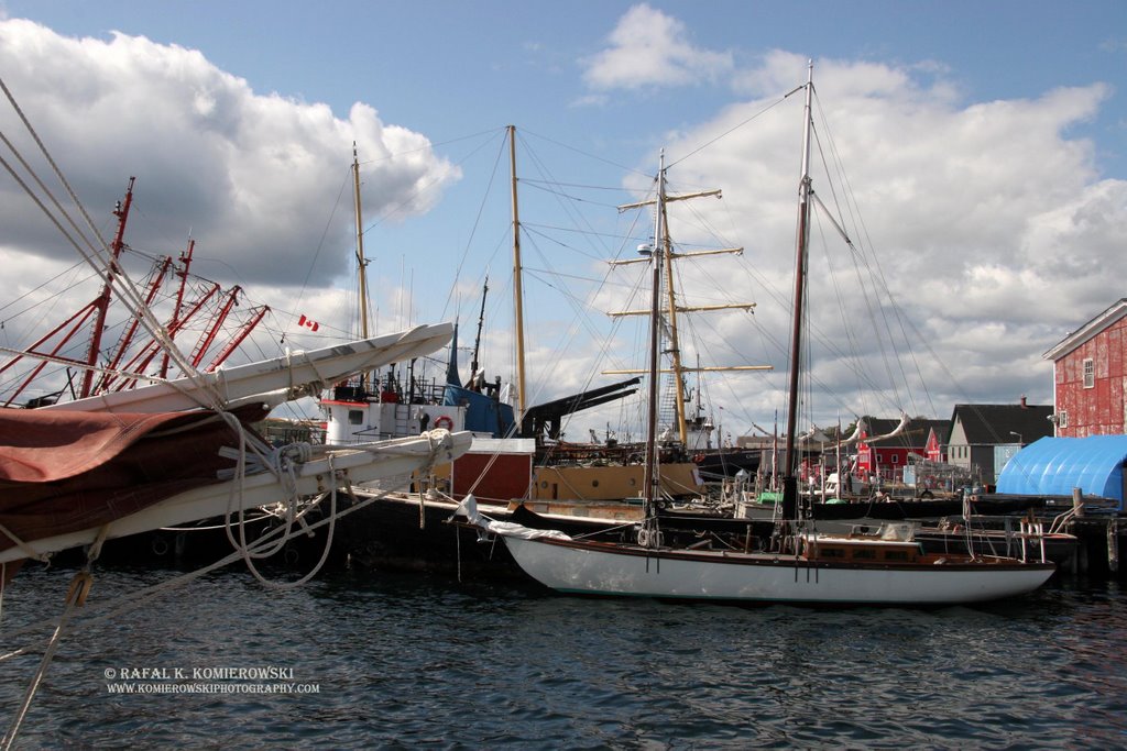 Old town LUNENBURG, UNESCO World Heritage Site, Nova Scotia by Rafal K. Komierowski