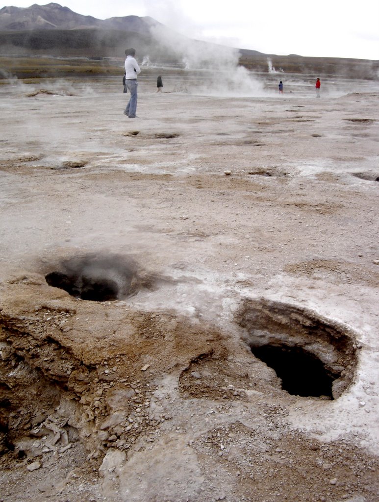 Geysers - Tatio, II Región, Chile. by André Bonacin