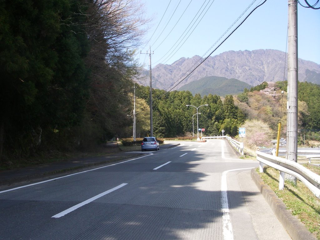 県道801号 矢島川向入口 by 浅野ます道