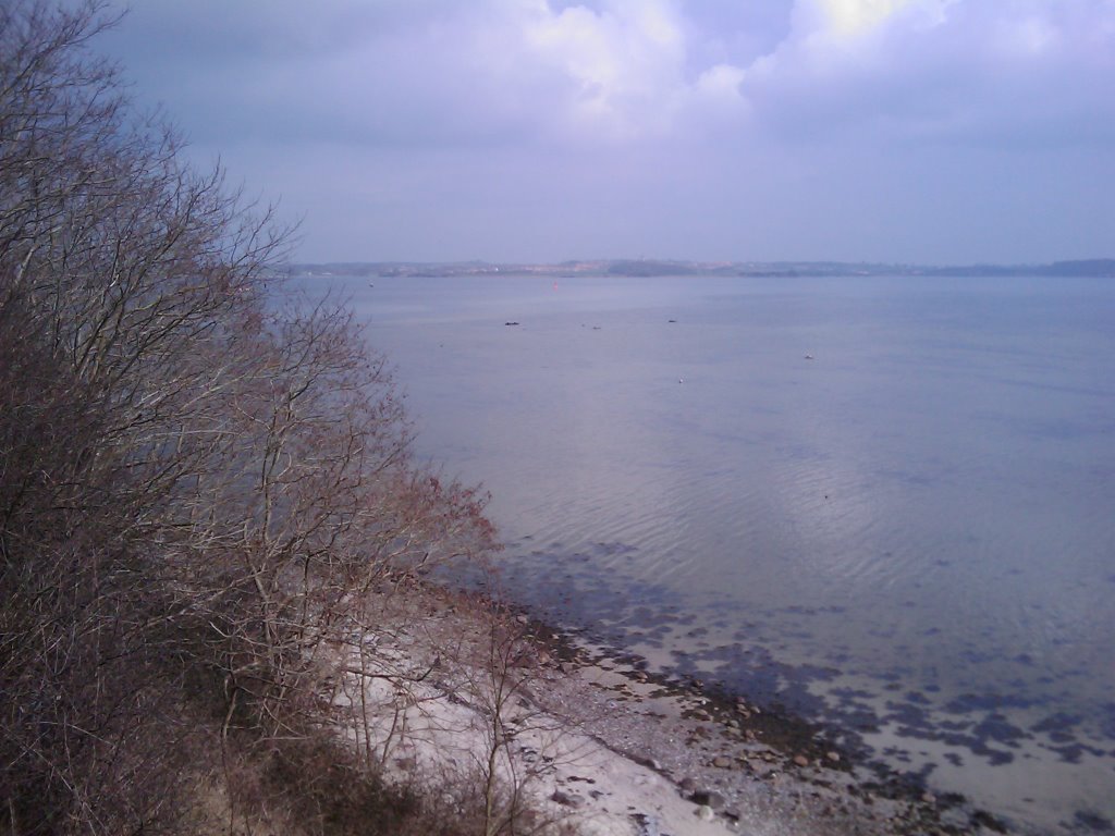 Holnis Strand mit Blick auf Dänemark by Andreas Link