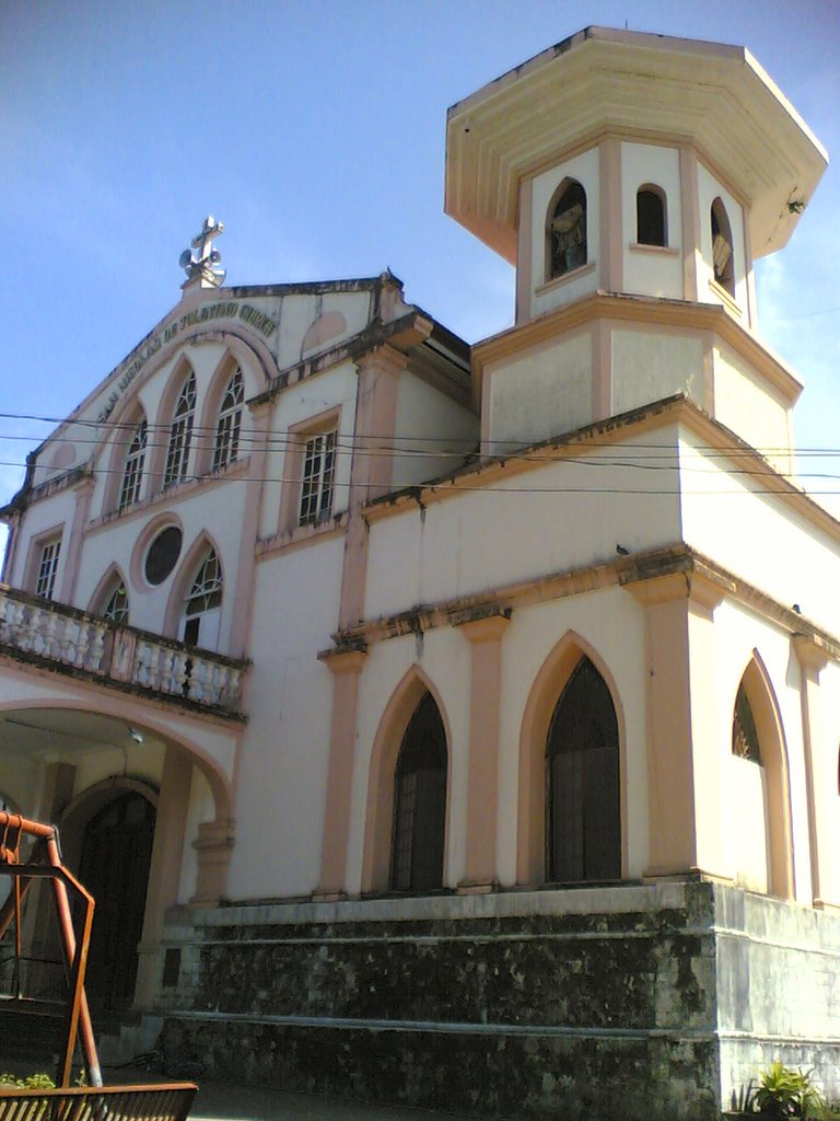 San Nicolas Parish Church in Mambajao Town Proper, another view by paulbaguio