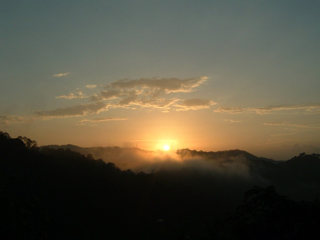 UNPRIDICTABLE COLOUR MATCHING FROM THE PALATE OF ALMIGHTY SEEN AT KASAULI by Madhu Sudan