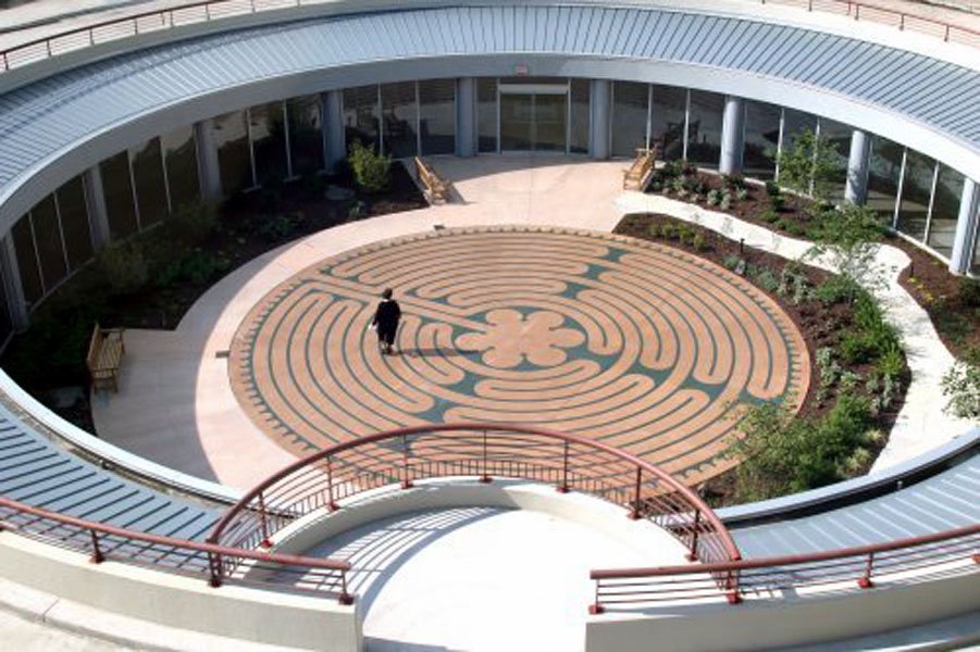 Marianjoy Rehab Hospital - labyrinth by msand42