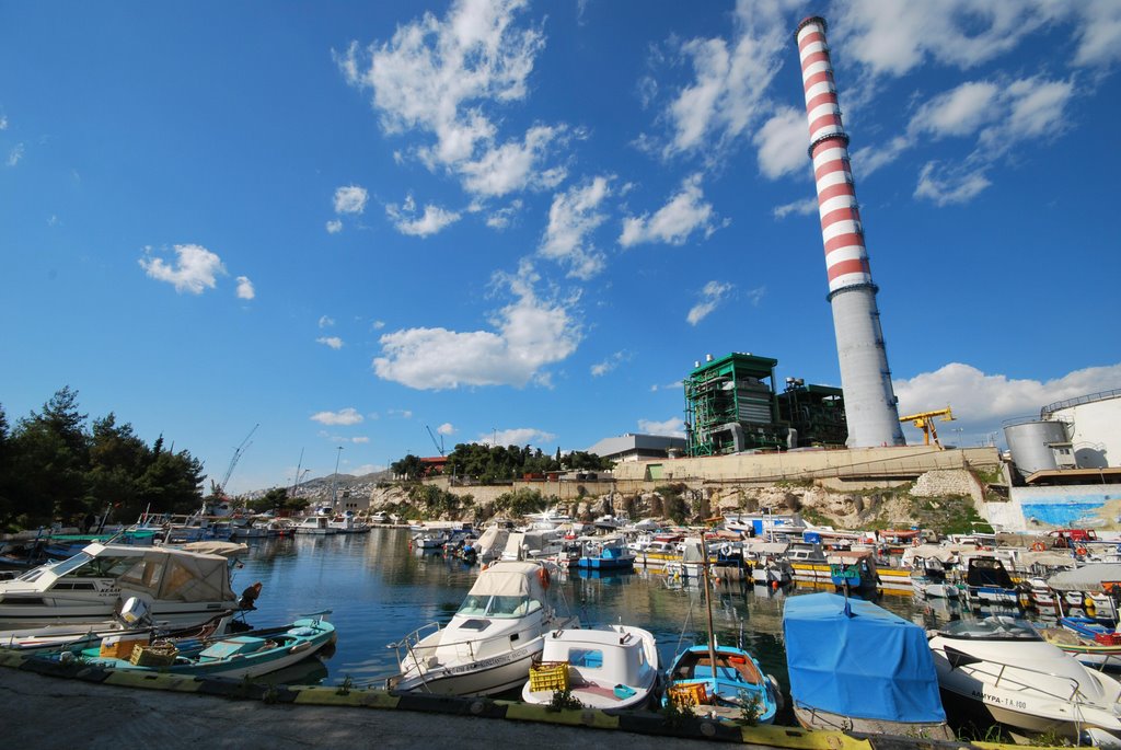 St. Nicolas, Fishermens Port near the old Power Station by Thanasis Ioannidis