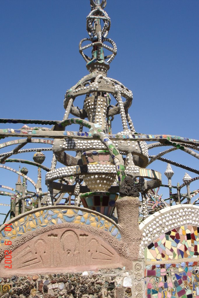 WATTS TOWERS, CALIFORNIA (Nilda) by Nilda Rodriguez