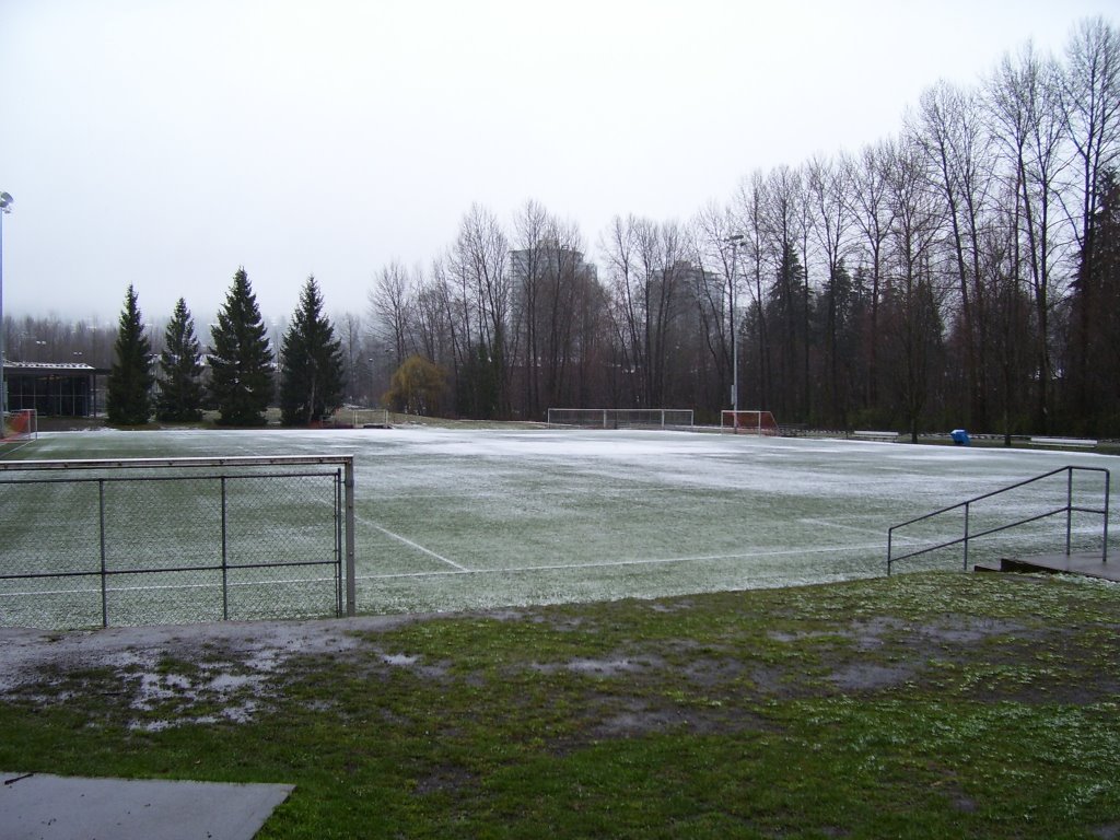 Artificial turf field, Port Moody by kuschk