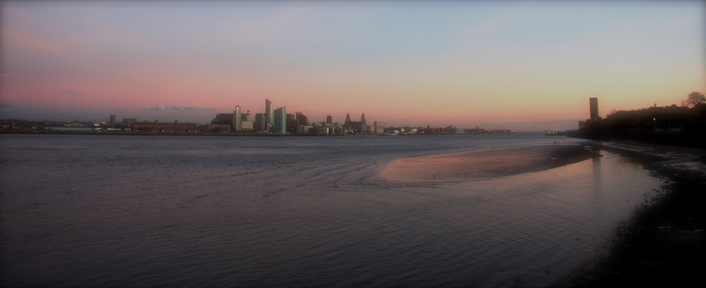 Mersey Sunset by barryb