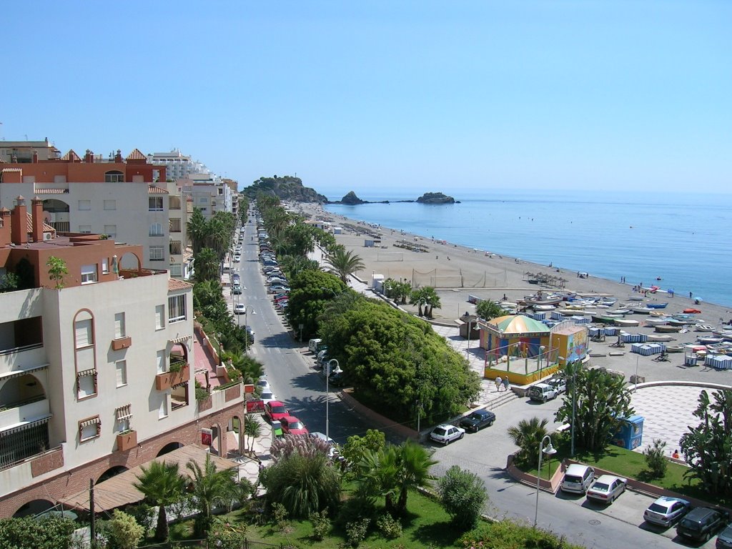 Almunecar - view from the Chinasol hotel by cjirka